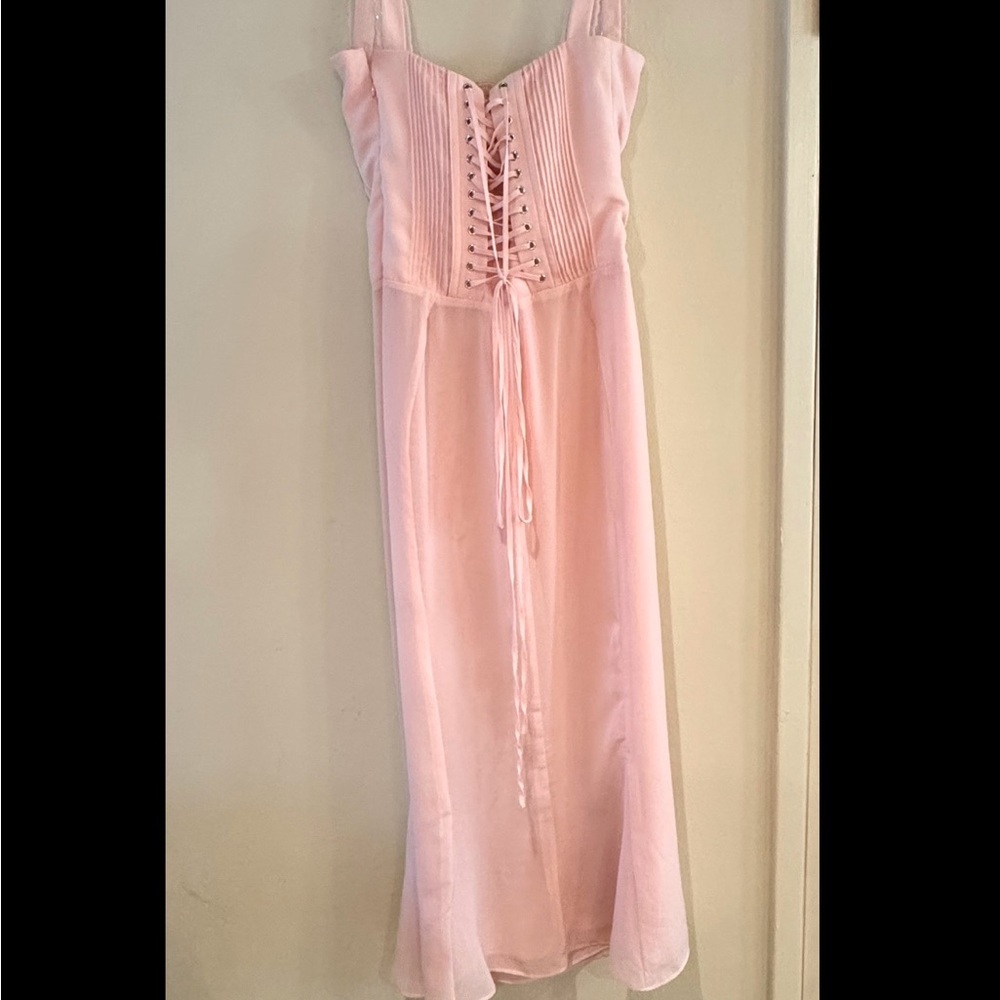 House of CB Syrah Peach dress size S - Picture 4 of 5
